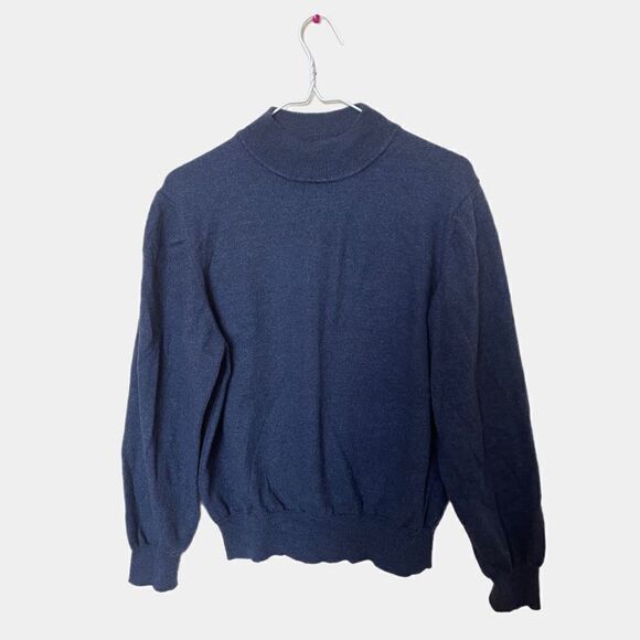 John W. Nordstrom Sweaters - John W. Nordstrom 100% merino Wool womens sweater size large Blue